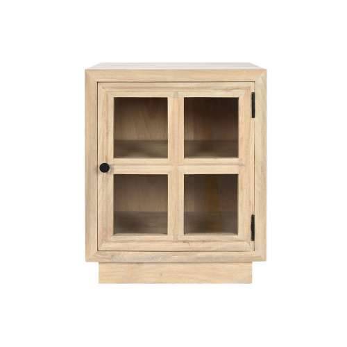 Noćni ormarić Home ESPRIT Prirodno Kristal Drvo Manga 45 x 35 x 57 cm Cijena
