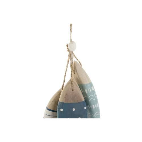 Decorațiune Suspendată Home ESPRIT Plava Bijela Prirodno Ribe 5 x 5 x 20 cm (2 kom.) Cijena