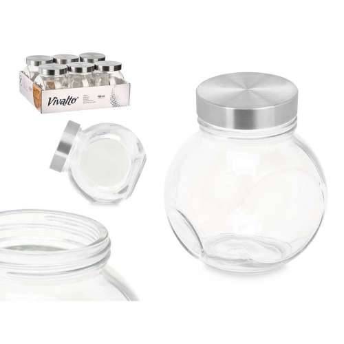 Staklenka za kolačiće Vivalto CW-74-5/TH6 Providan Staklo 700 ml 11,5 x 12 x 8 cm (6 kom.) Cijena