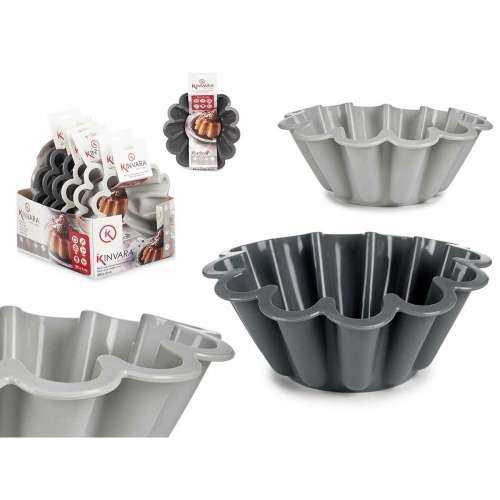 Kalup za Slastice Kinvara HH477 Svjetlo siva Tamno sivo Silikon 1,5 L 24,5 x 10 x 24,5 cm (6 kom.) Cijena