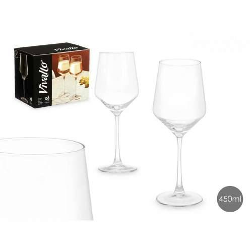 Čaša za vino Vivalto REJ6345/BHZ6 Providan Staklo 450 ml (6 kom.) Cijena