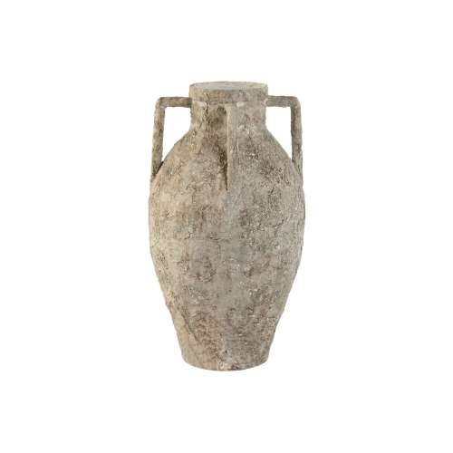 Vrč Home ESPRIT Bijela Metal 21 x 21 x 37,5 cm Cijena