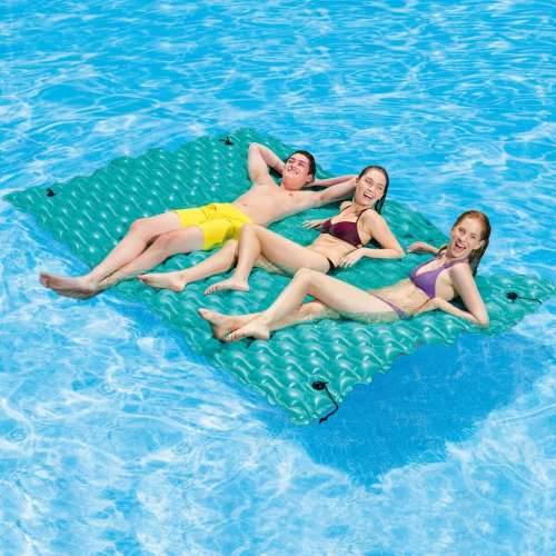 Madrac na Napuhavanje Intex 290 x 213 cm Deka Turkizno (2 kom.) Cijena