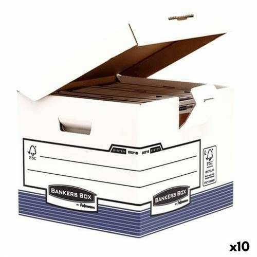 Kutija za datoteke Fellowes Plava Bijela A4 31 x 37,7 x 39,5 cm 10 kom. Cijena