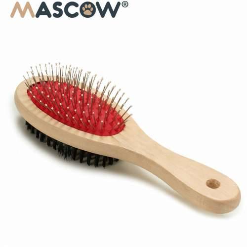 Četka za Pse Mascow AR1807082 Smeđa Crna Crvena 7 x 22,5 x 5 cm (12 kom.) Cijena