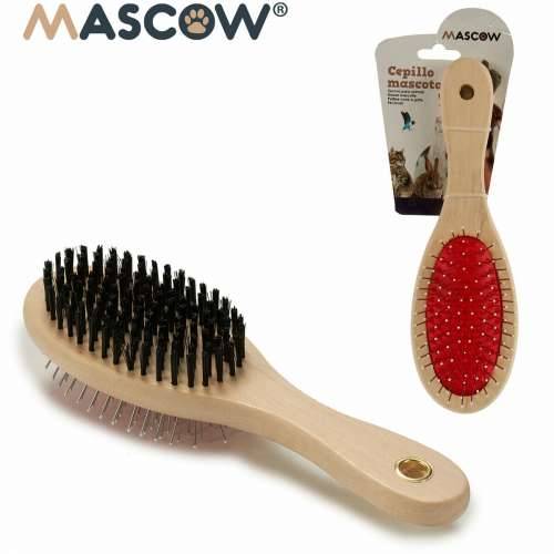 Četka za Pse Mascow AR1807082 Smeđa Crna Crvena 7 x 22,5 x 5 cm (12 kom.) Cijena