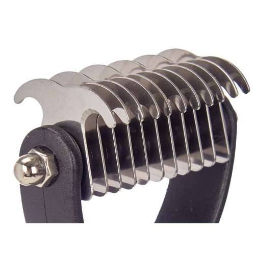 Četka za pse Mascow 333 Crna Silikon 6,5 x 17 x 3 cm 12 kom. Cijena
