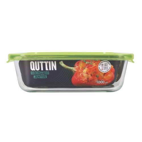Kutija za užinu Quttin Pravokutno 1L 22 x 15,5 x 6,5 cm (6 kom.) Cijena