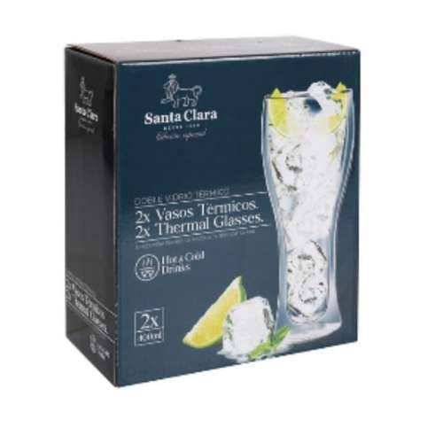 Set Čaša Inde Santa Clara Borosilikatno staklo 400 ml 2 Dijelovi Cijena