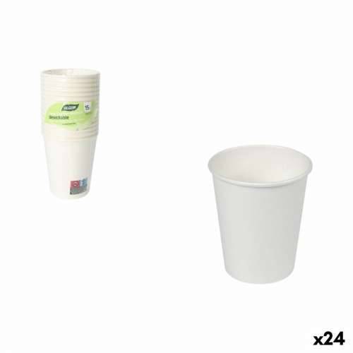 Set Čaša Inde Bijela 250 ml 15 Dijelovi (24 kom.) Cijena