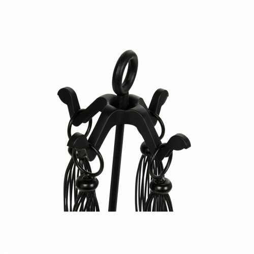 Pribor za Kamin DKD Home Decor Crna Lijevano željezo (21,5 x 21,5 x 66 cm) Cijena