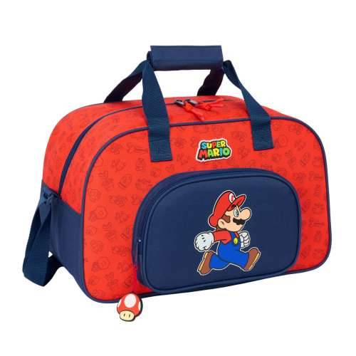 Sportska torba Super Mario Trick Crvena Tamno plava 40 x 24 x 23 cm Cijena