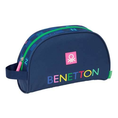 Putni Neseser Benetton Damero Mornarsko plava 28 x 18 x 10 cm Cijena