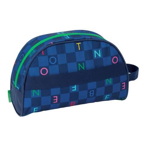 Putni Neseser Benetton Damero Mornarsko plava 28 x 18 x 10 cm Cijena