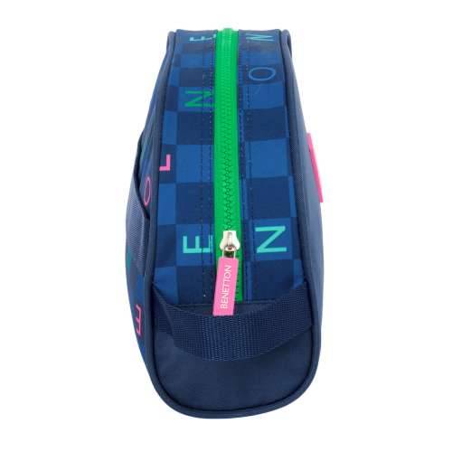 Putni Neseser Benetton Damero Mornarsko plava 28 x 18 x 10 cm Cijena