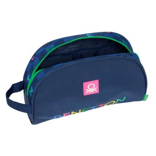 Putni Neseser Benetton Damero Mornarsko plava 28 x 18 x 10 cm Cijena