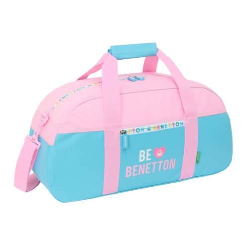 Sportska torba Benetton Unique Roza Turkizno 50 x 26 x 20 cm Cijena