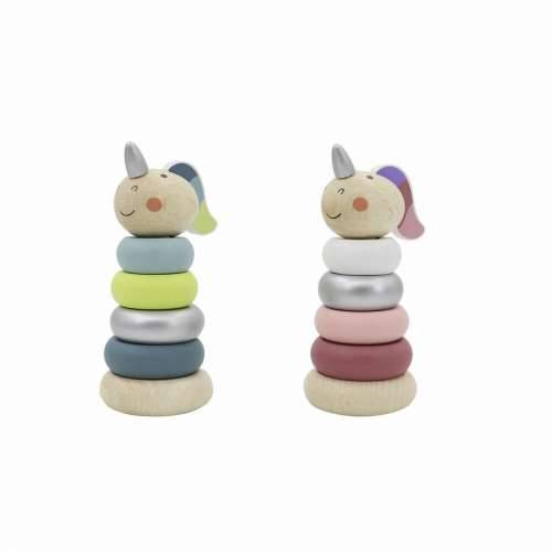 Jednorog DKD Home Decor Drvo (6 x 6 x 13.5 cm) (2 pcs) Cijena