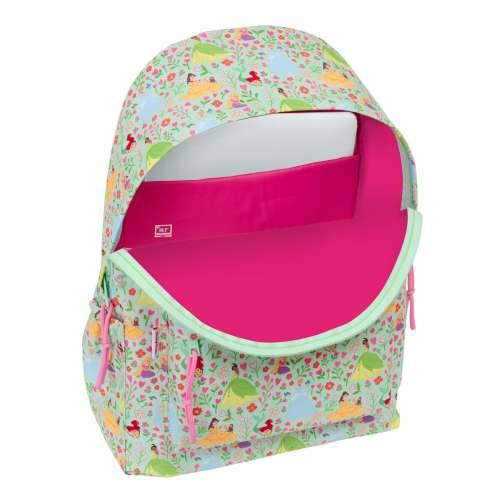 Školski Ruksak Disney Princess Bloom Zelena Roza 31 x 43 x 13 cm Cijena