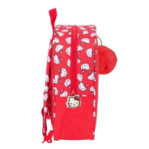 Školski Ruksak Hello Kitty Iconic Bijela Crvena 22 x 27 x 10 cm Cijena