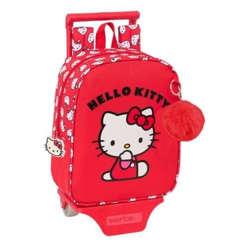 Školski Ruksak Hello Kitty Iconic Bijela Crvena 22 x 27 x 10 cm Cijena