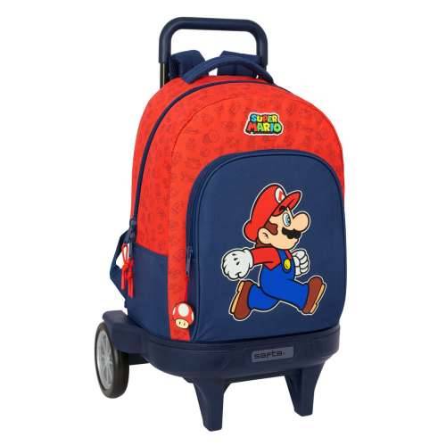 Školski Ruksak Super Mario Trick Crvena Tamno plava 33 x 45 x 22 cm Cijena