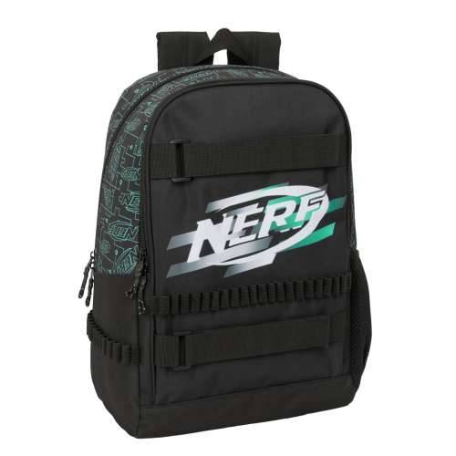 Školski Ruksak Nerf Game Crna 31 x 44 x 17 cm Cijena