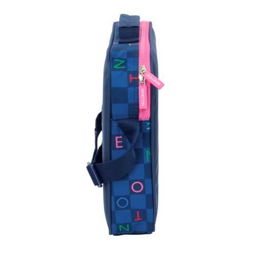 Školski Ruksak Benetton Damero Mornarsko plava 38 x 28 x 6 cm Cijena