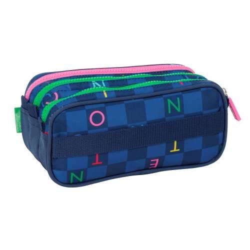 Torbica Benetton Damero Mornarsko plava 21,5 x 10 x 8 cm Cijena
