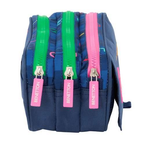 Torbica Benetton Damero Mornarsko plava 21,5 x 10 x 8 cm Cijena