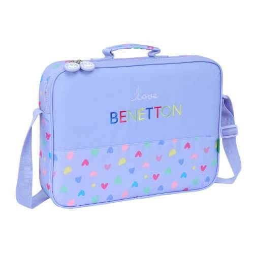 Školski Ruksak Benetton Lila Lila 38 x 28 x 6 cm Cijena