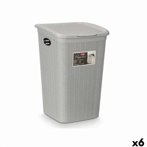 Kontejnerska kanta Stefanplast 30081 Svjetlo siva Plastika 50 L 36 x 54,5 x 38 cm (6 kom.) Cijena