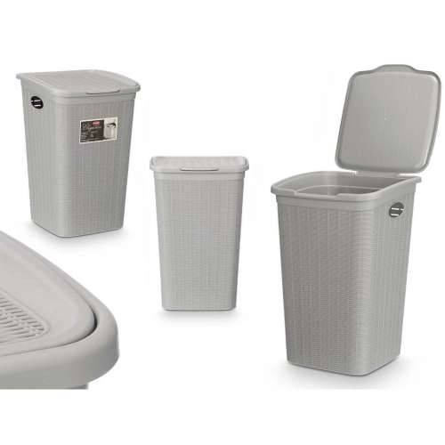 Kontejnerska kanta Stefanplast 30081 Svjetlo siva Plastika 50 L 36 x 54,5 x 38 cm (6 kom.) Cijena