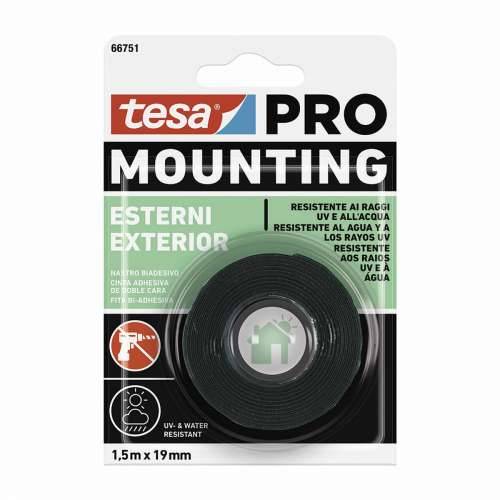 Dvostrana traka TESA Mounting Pro Vanjski dio 19 mm x 1,5 m Pisana Cijena