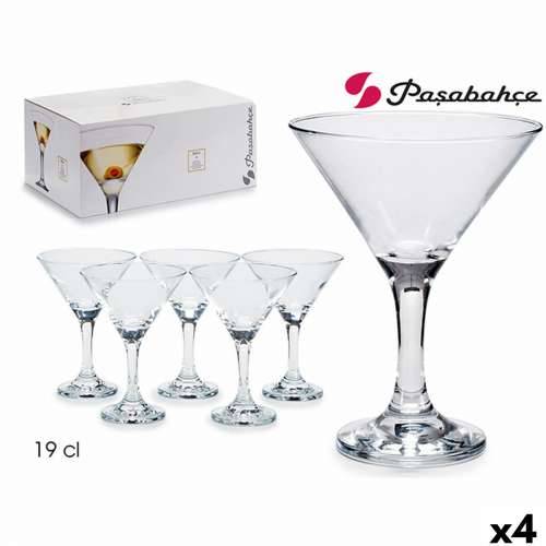 Čaša za koktel Pasabahce 1002401-44410 Providan Staklo 190 ml 33 x 15 x 22 cm 10,7 x 13,5 cm 6 Dijelovi Cijena