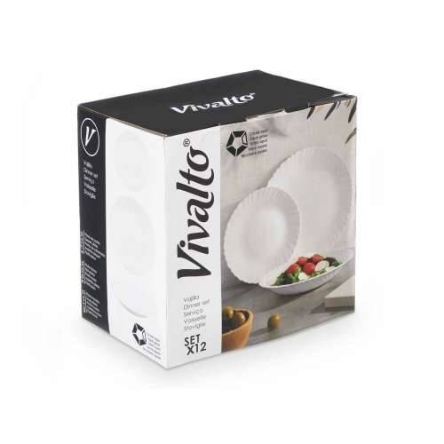 Set Posuđa Vivalto F-LXP95-75-F-LSP85 Bijela Opalno staklo (2 kom.) Cijena