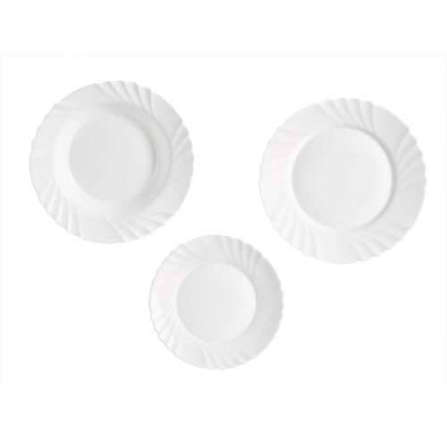 Set Posuđa Vivalto F-LBP100-80-90 Bijela Opalno staklo (2 kom.) Cijena
