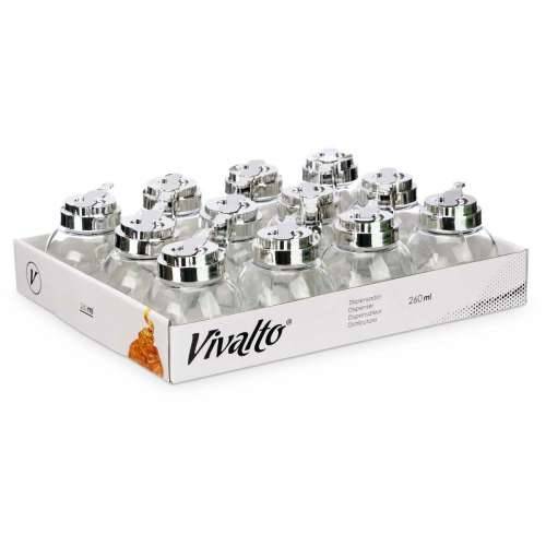 Boca za Ulje Vivalto YHP-032/BHA1 Providan Staklo 260 ml 10,3 x 10 x 9 cm (12 kom.) Cijena
