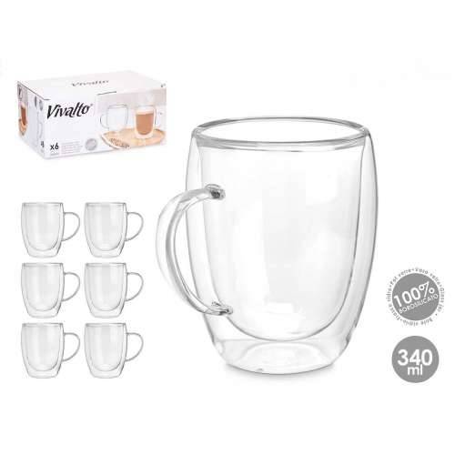 Velika Šalica Vivalto OCT-DG2225L Providan 340 ml (6 kom.) Cijena