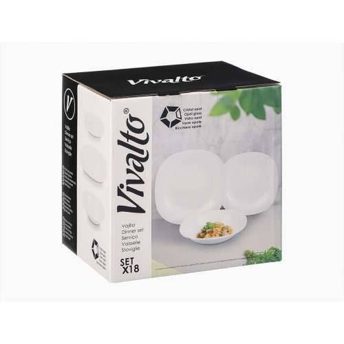 Set Posuđa Vivalto F-LFP95-85-90 Bijela Opalno staklo (2 kom.) Cijena