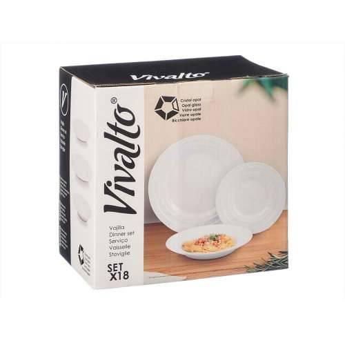 Set Posuđa Vivalto F-LGCP105-75-85 Bijela Opalno staklo (2 kom.) Cijena