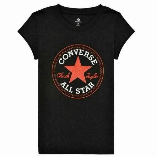Dječje Majica Kratkih Rukava Converse CONVERSE CHUCK PATCH TEE 468992 K25 Crna Cijena