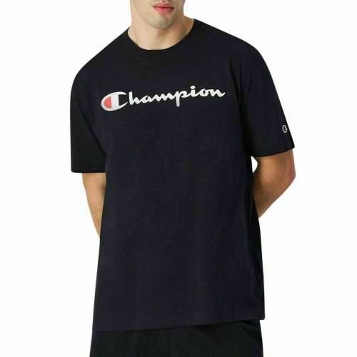Muška Majica Kratkih Rukava Champion SS TEE 220256 Crna Cijena