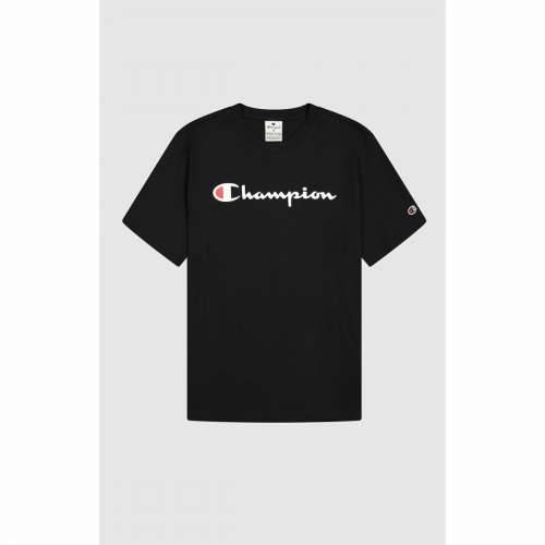 Muška Majica Kratkih Rukava Champion SS TEE 220256 Crna Cijena