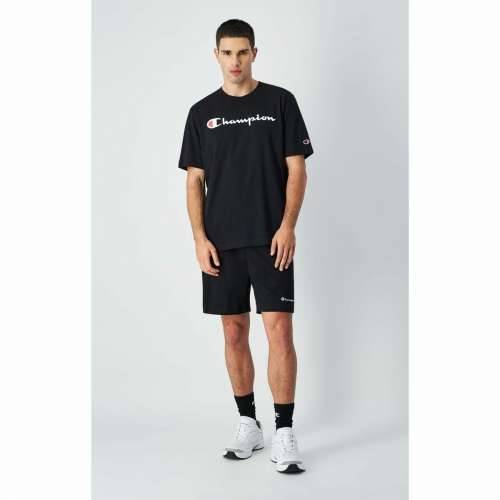 Muška Majica Kratkih Rukava Champion SS TEE 220256 Crna Cijena