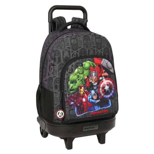 Školski Ruksak s Kotačima The Avengers Vendetta Crna 33 x 45 x 22 cm Cijena