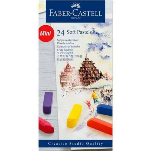 Set of soft pastel chalks Faber-Castell Pisana (5 kom.) Cijena
