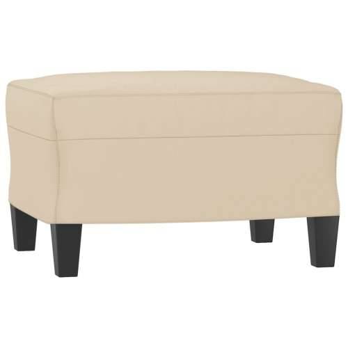 Trosjed s tabureom krem 180 cm od mikrovlakana - Krema Cijena