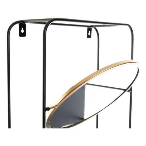 Kupaonska Polica DKD Home Decor Kristal Crna Metal (32 x 12 x 65 cm) Cijena