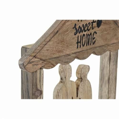 Ukrasna figura DKD Home Decor Smeđa Drvo Manga moderan Obitelj (30 x 8 x 39 cm) Cijena